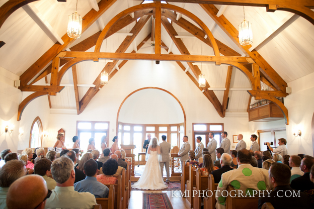 Chapel in island long wedding