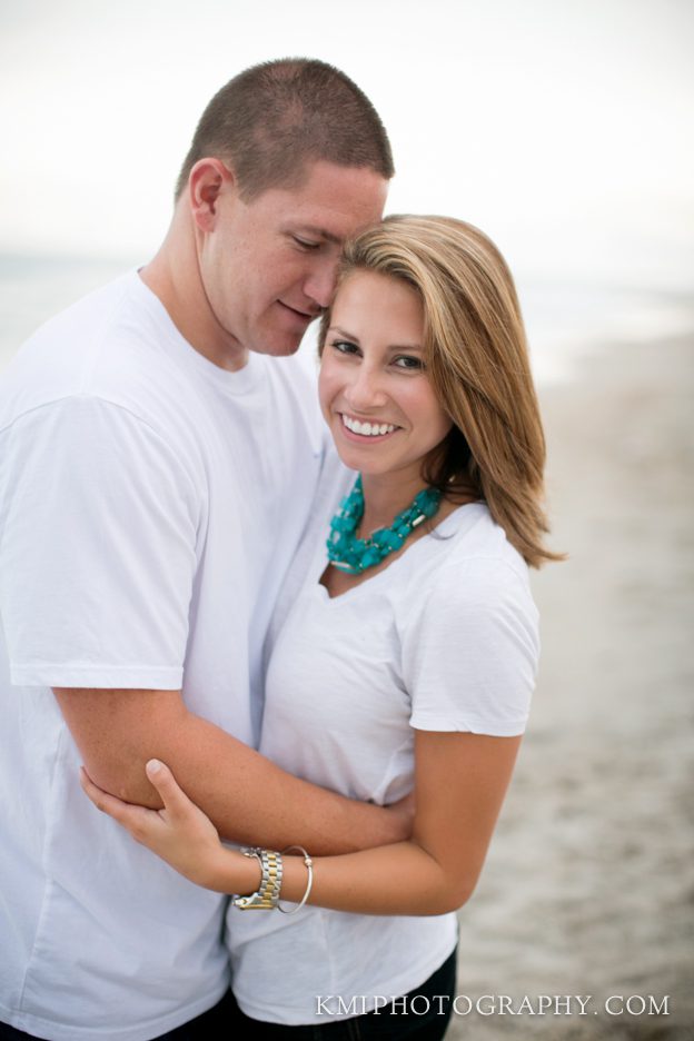 Wrightsville beach engagement photographer