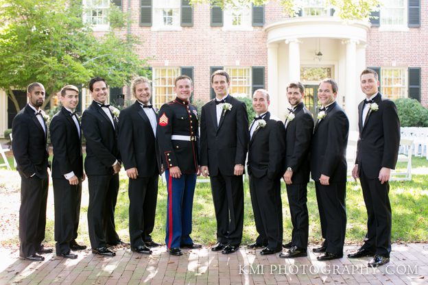 Carolina Inn Wedding Photos Chapel Hill NC | www.kmiphotography.com | North Carolina Wedding Photographers