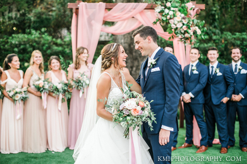 wedding photos at wrightsville manor by KMI photography