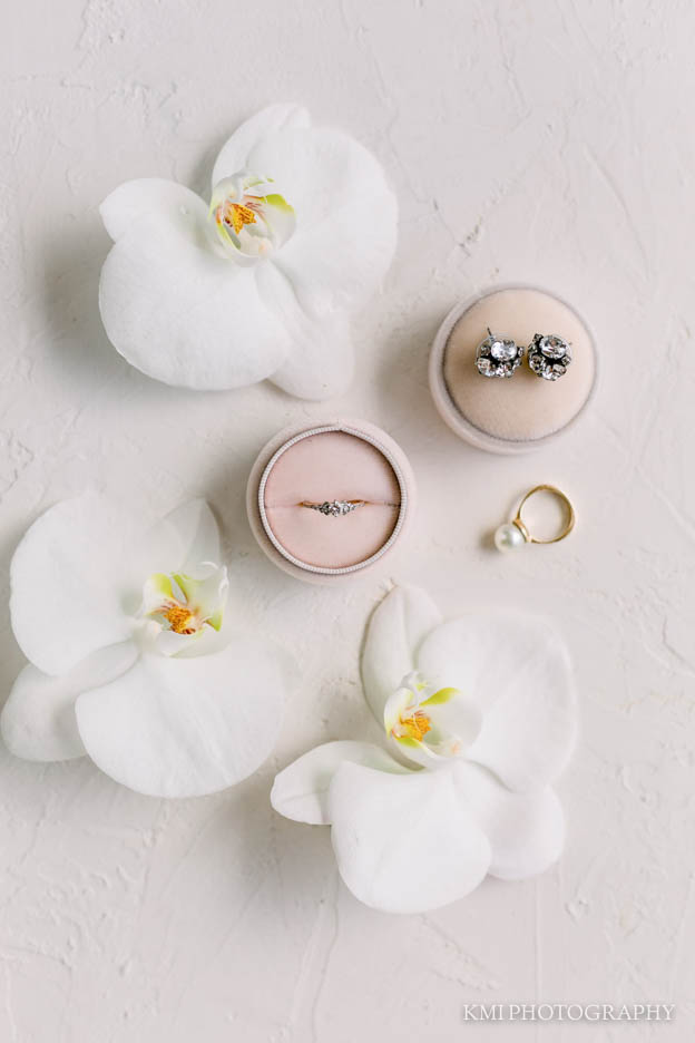 beautiful jewelry at a Brooklyn arts center wedding 