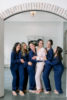 bridesmaids in the bridal room at Wrightsville Manor