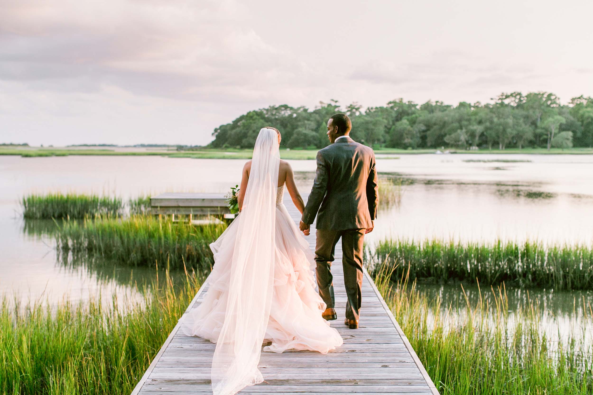 a couple ties the knot in beautiful southport nc