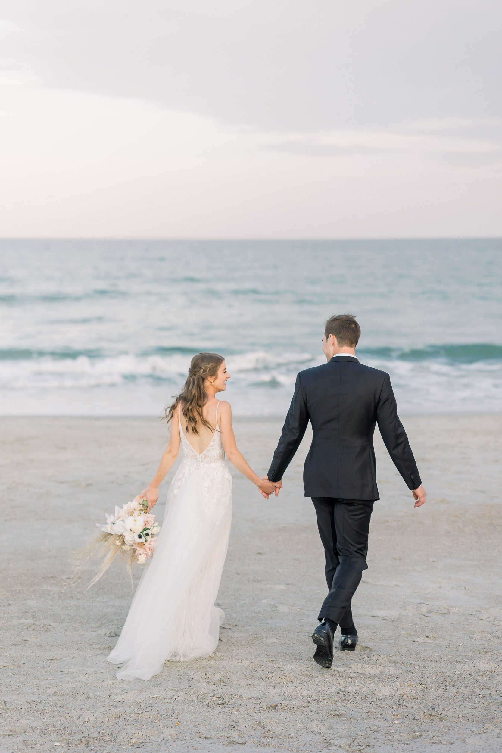 a couple ties the knot in beautiful southport nc