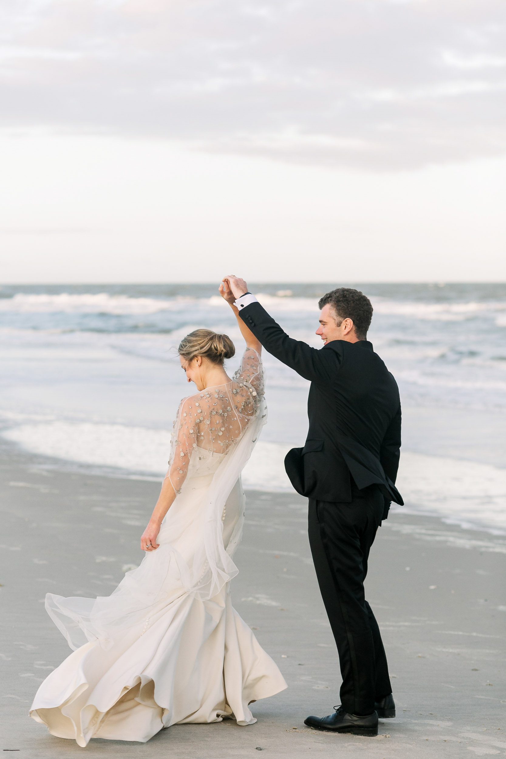 beautiful bald head island nc wedding photos