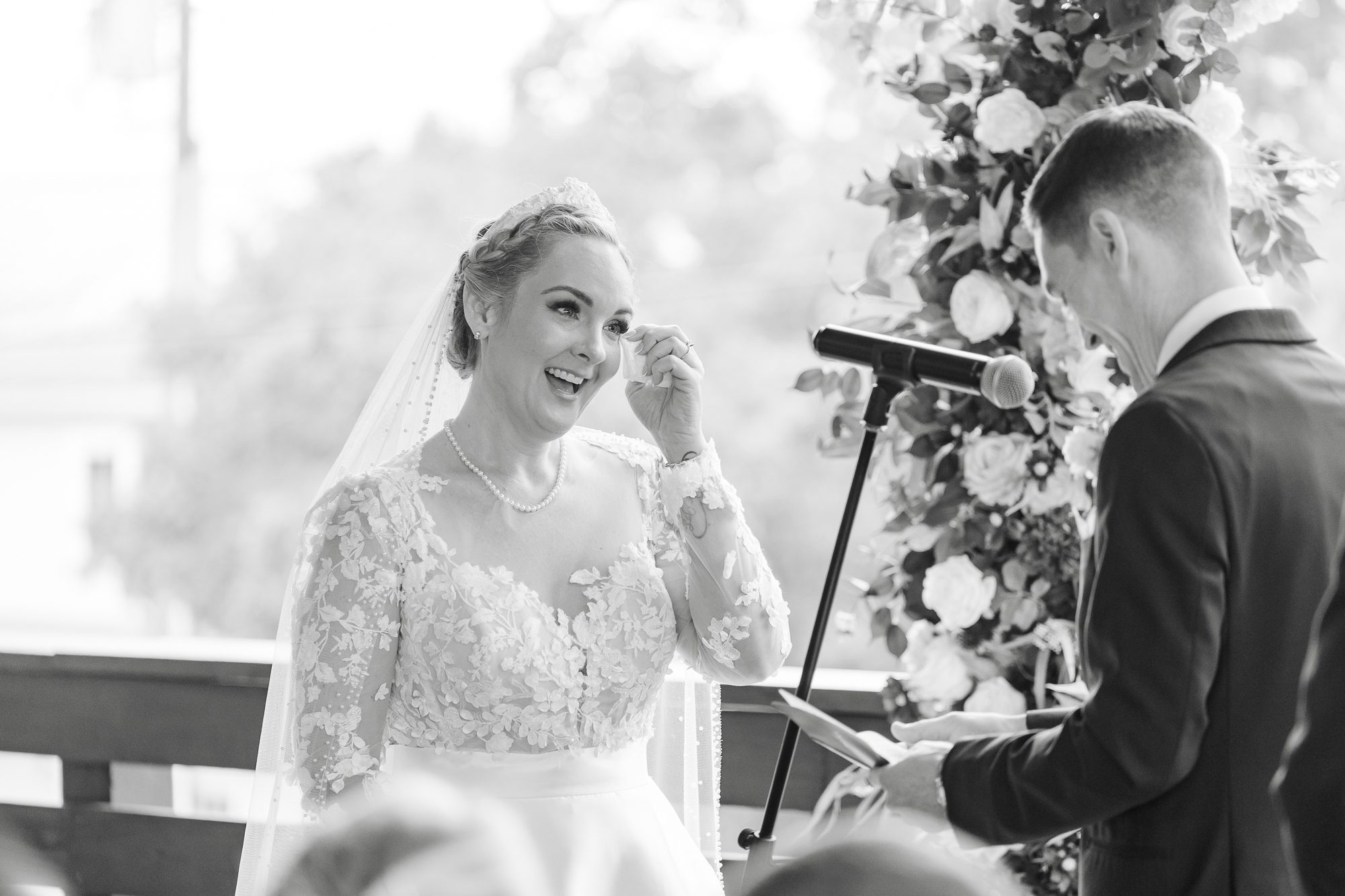 A beautiful vow exchange for a 128 South Wedding in Wilmington NC