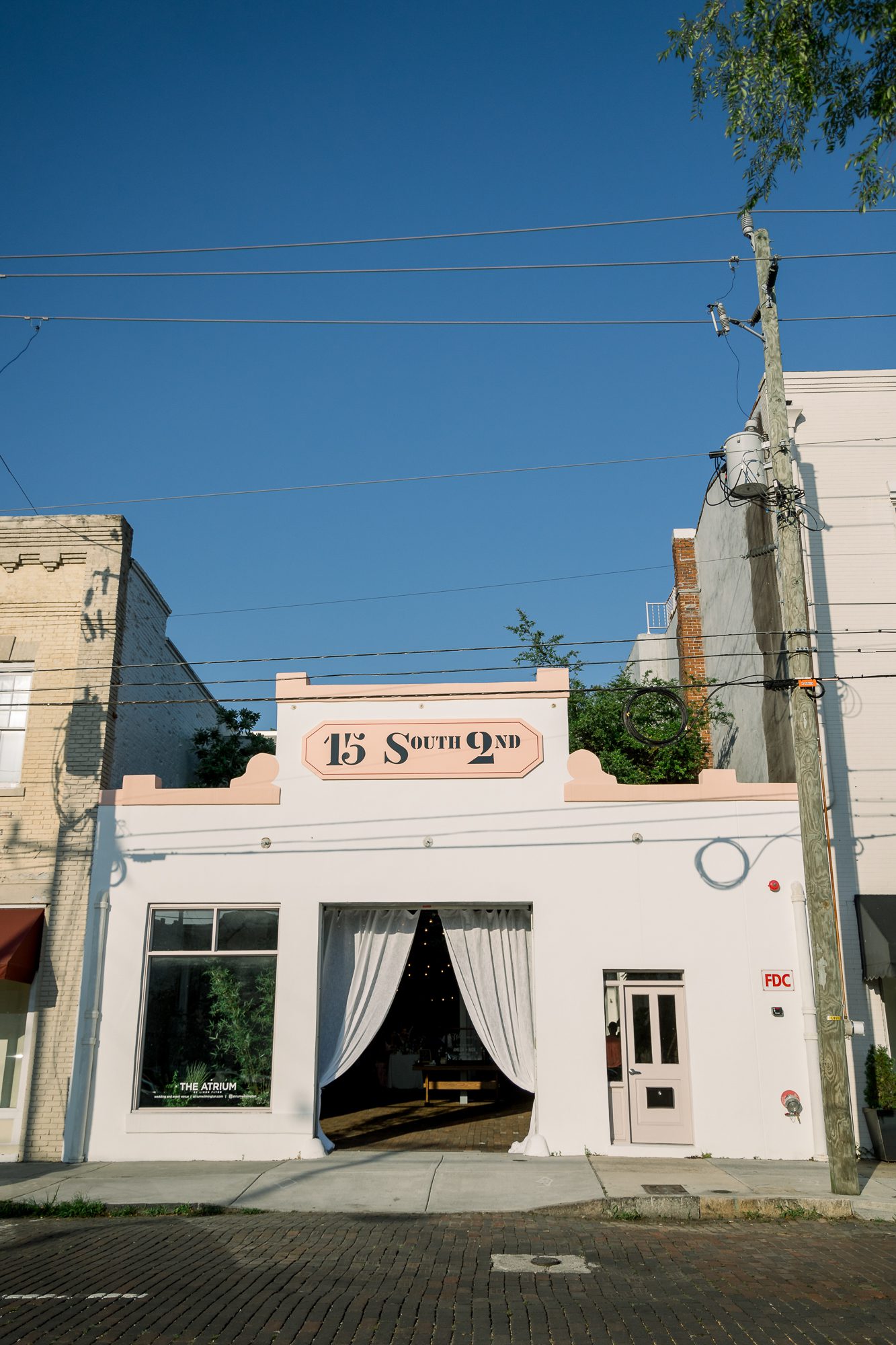 Atrium Wilmington wedding photographers
