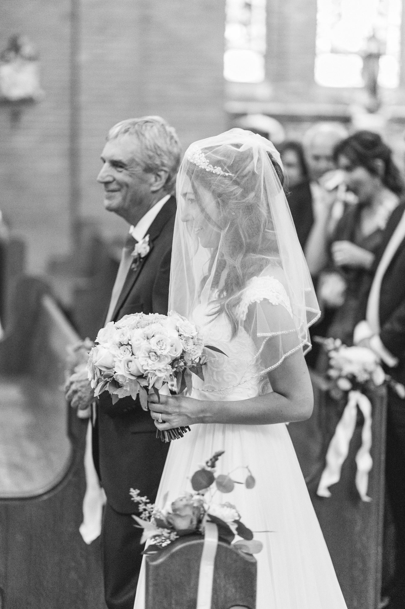 ceremony at st. mary's catholic church in wilmington nc